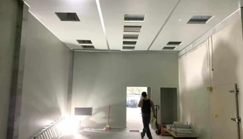 強強滾工程有限公司-庫板隔間/防火庫板隔間/食品廠隔間/工廠隔間/辦公室隔間/潔淨室庫板隔間/空調工程整合/隔間全省服務 - 台中市