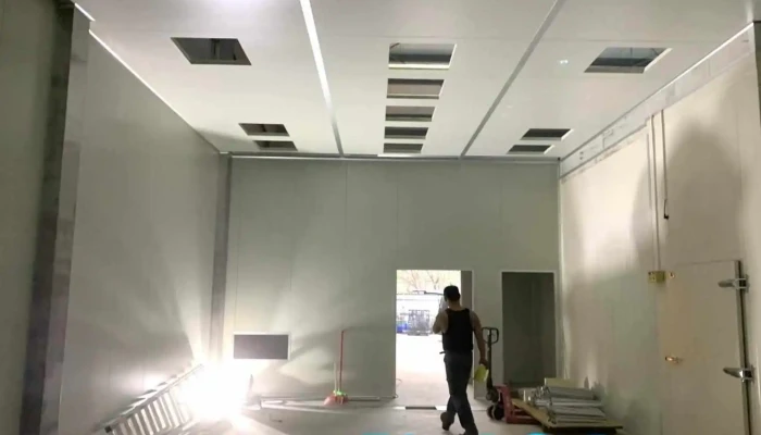 強強滾工程有限公司-庫板隔間/防火庫板隔間/食品廠隔間/工廠隔間/辦公室隔間/潔淨室庫板隔間/空調工程整合/隔間全省服務 - 台中市